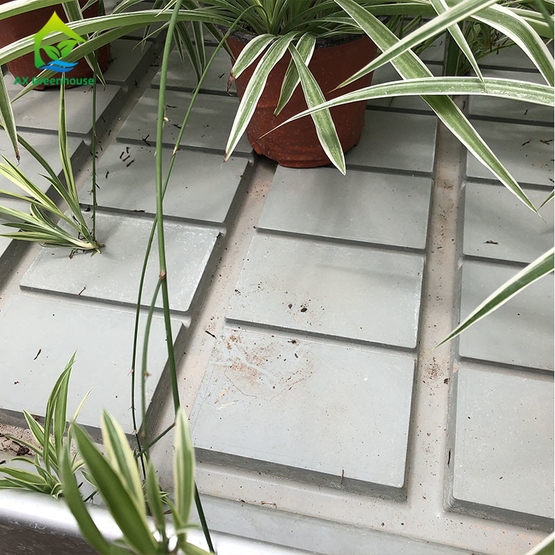 Ebb และน้ําท่วม Hydroponic โต๊ะเคลื่อนย้าย Rolling Bench สําหรับการเติบโตของพืชในเรือนกระจก