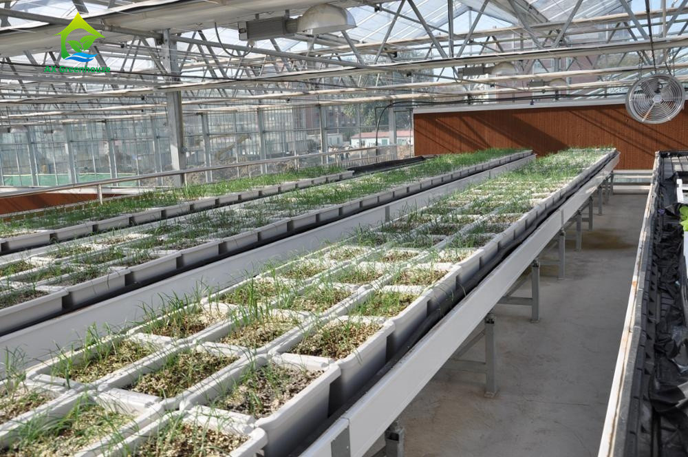 อาหารเกรด 3.0-5.0 มม. หนา PVC NFT Hydroponic Gutter สำหรับสตรอเบอร์รี่
